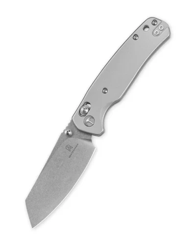 Nóż składany Bestechman Cicada's Wing Grey Slab Side Stainless Steel, Stonewashed 10Cr15MoV (BMK06-S-7)-1 64569 