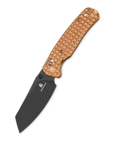 Nóż składany Bestechman Cicada's Wing Bronze Frag Stainless Steel, Black PVD 10Cr15MoV (BMK06-S-4)-1 64570 