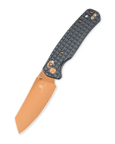 Nóż składany Bestechman Cicada's Wing Black Frag Stainless Steel, Bronze PVD 10Cr15MoV (BMK06-S-3)-1 64571 