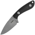 Noż Kubey Bloom Black Coarse Micarta, Beadblasted 14C28N by Scott Halpern (KU411A)-1 64582 