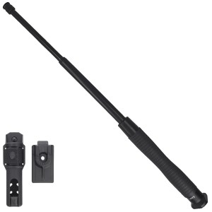 Pałka teleskopowa hartowana ESP Ergonomic Easy Lock Triangle 16'', czarna (ExBTT-16HE-BK BHT-54)
