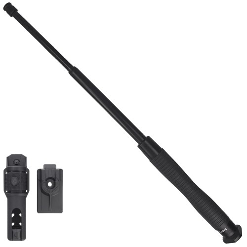 Pałka teleskopowa hartowana ESP Ergonomic Easy Lock Triangle 16'', czarna (ExBTT-16HE-BK BHT-54)-1 64585 