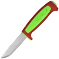 Nóż Mora Basic 511 (C) Ivy Green / Dala Red Polimer, Satin C100S Carbon-1 64590 