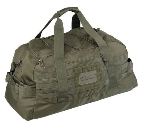 Torba Mil-Tec US Combat Parachute Cargo Medium 54 l, Olive(13828101)-1 64591 