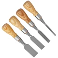 Narex Richter zestaw 4 dłut z fazowaniem bocznym 1/4'', 1/2'', 3/4'', 1'' (853800)-3 64593 