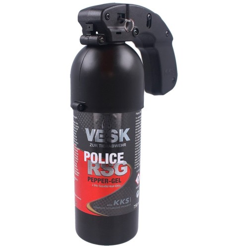 Gaz pieprzowy KKS VESK RSG Police Gel 2mln SHU, Stream 750ml (12750-G)-1 64604 