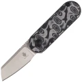 Nóż składany Kizer Mini Bay Gray-Black Vortex Pattern Micarta, Satin 14C28N by Azo (V2583A6)-1 64635 