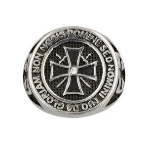 Pierścień Tole 10 Imperial Templar Cross Ring (09980)