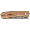 Nóż składany Remette Rhino Gold Crystallized Titanium, Pearlescent M390 (RNTB2)-2 64658 