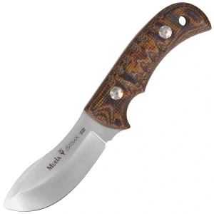 Nóż Muela Sioux-10J Brown-Mustard Jute Micarta, Satin 14C28N