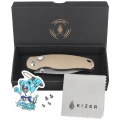 Nóż składany Kizer Phoca BD Sand Aluminium, Satin 14C28N (V3781BDA2)-3 64662 