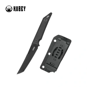 Nóż Kubey Goliath Black G10, Blackwashed 14C28N by Jake Hoback (KU430B)