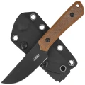 Nóż Kubey Thorn Brown Micarta, Blackwashed 14C28N by Scott Halpern (KU413F)-2 64669 