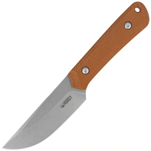 Nóż Kubey Thorn Brown Micarta, Beadblasted 14C28N by Scott Halpern (KU413E)
