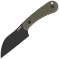 Nóż Kubey Rock Hopper Green Micarta, Blackwashed 14C28N by Scott Halpern (KU412F)-1 64672 