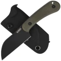 Nóż Kubey Rock Hopper Green Micarta, Blackwashed 14C28N by Scott Halpern (KU412F)-2 64672 