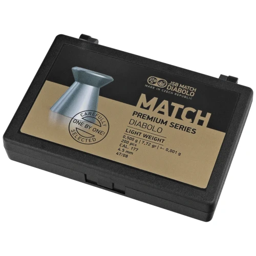 Śrut JSB Match Premium Light 4.51 mm, 0,500 g, 200 szt. (1066-200)-1 64679 