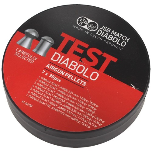 Śrut JSB Diabolo Exact Jumbo Test .22 (002004-210)-1 64743 