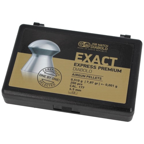 Śrut JSB Exact Premium Express 4.52 mm, 0.510 g, 200 szt. (10257-200)-1 64752 