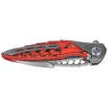 Nóż składany Rike Knife RK-Thor7-BR Titanium / Red-Black G10, Satin 154CM-2 64756 
