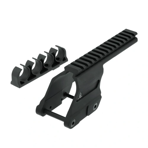 UTG - Szyna Picatinny Optic Mount dla Remingtona 870 & 870 DM Mag-Fed z ładownicą na naboje - MT-RM870-1 64798 