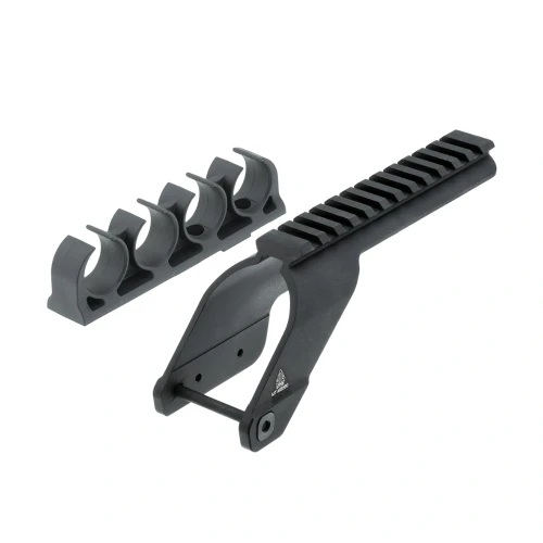 UTG - Szyna Picatinny Optic Mount dla Mossberga 500 & 590 z ładownicą na naboje - MT-MB590-1 64799 