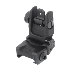 UTG - Składany przeziernik Rear Sight Flip-Up - Picatinny - Aluminium - Czarny - TLURS55