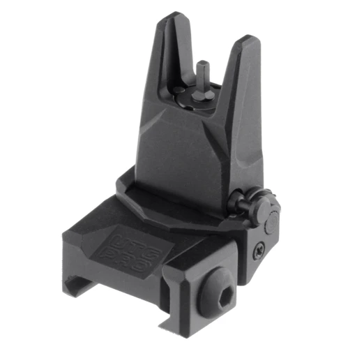 UTG - Składana muszka na Front Sight Flip-Up - Picatinny - Aluminium - Czarny - TLUFS55-1 64803 