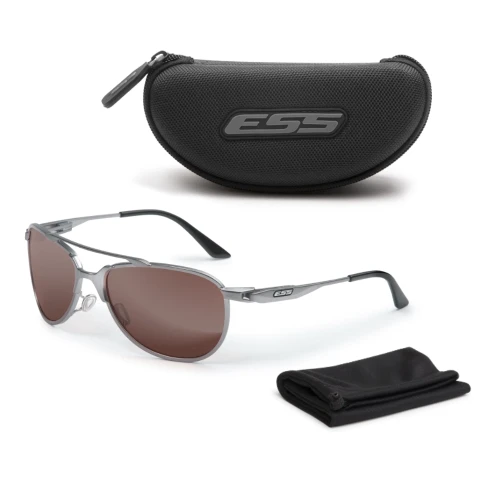 ESS - Okulary balistyczne InVINCEible Aviator - Gunmetal - Mirrored Whiskey - EE4062-06-1 64818 