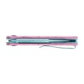 Nóż Składany Trollsky Knives Mandu EVO Liner Lock Blue 14C28N Pink G10-4 64866 