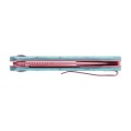 Nóż Składany Trollsky Knives Mandu EVO Liner Lock Pink 14C28N Blue G10-4 64868 
