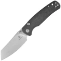 Nóż składany Bestechman Cicada's Wing-TL Black Canvas Micarta, Satin 10Cr15CoMoV (BMK24-M-3)-1 64893 