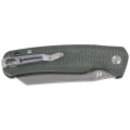 Nóż składany Bestechman Cicada's Wing-TL Green Canvas Micarta, Satin 10Cr15CoMoV (BMK24-M-2)-2 64894 