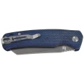 Nóż składany Bestechman Cicada's Wing-TL Blue Canvas Micarta, Satin 10Cr15CoMoV (BMK24-M-1)-2 64895 