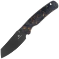 Nóż składany Bestechman Cicada's Wing-TL Brown Resin, Black PVD 10Cr15CoMoV (BMK24-R-4)-1 64897 
