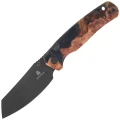 Nóż składany Bestechman Cicada's Wing-TL Black-Gold Resin / Wood, Black PVD 10Cr15CoMoV (BMK24-W-2)-1 64899 