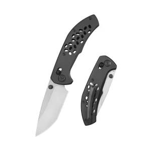 Nóż składany Kubey KB Trillium DLC Titanium, Satin M390 by Kornel Kiss (KB326C)