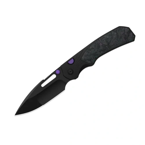 Nóż składany Kizer Durandal Black Aluminum / Dark Matter Fat Carbon, Black PVD S35VN by Gabor Hajagos (K3765BD1)-1 64936 