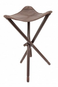 Stołek myśliwski SMD-2 wytrzymały skóra