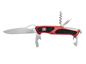 Scyzoryk Victorinox Ranger Grip 61, 130 mm czerwono-czarny 0.9553.MC