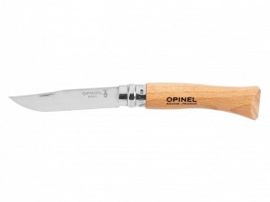 Nóż Opinel 7 inox buk nierdzewny składany EDC