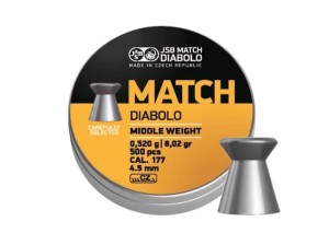 Śrut diabolo JSB Match Middle 4,50/500