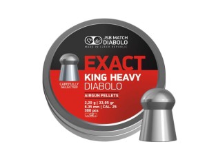 Śrut diabolo JSB Exact King Heavy 6,35/300