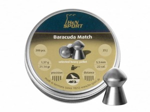 Śrut Diabolo H&N Baracuda Match 5,52 mm 200 szt.
