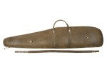 Pokrowiec na broń FSL1D-2 skórzany brązowy 127x28x6 cm