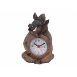 Zegar Dzik Nature De Brenne 14 cm budzik 