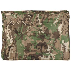 Tarp turystyczny camo 300 x 300 cm tarn plandeka