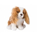Maskotka Cavalier-King-Charles Nature De Brenne 32 cm beżowo-biały piesek przytulanka