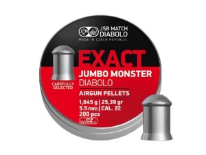 Śrut diabolo JSB Exact Jumbo Monster 5,52 mm 200 szt.