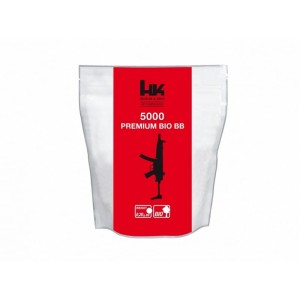 Kulki BB do ASG H&K Bio 0,20gr 6 mm 5000 szt. białe